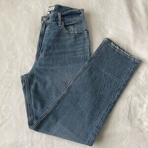 Abercrombie & Fitch Women's Blue and Navy Jeans